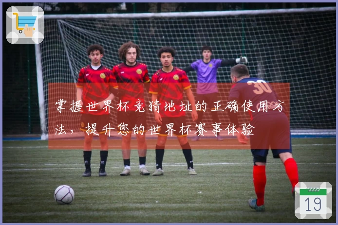 掌握世界杯竞猜地址的正确使用方法，提升您的世界杯赛事体验